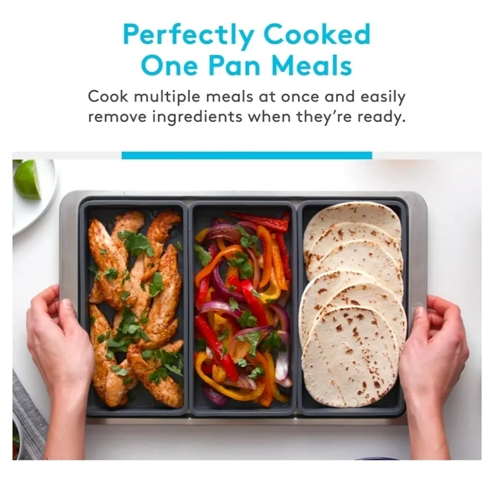 Cheat Sheets - Original Silicone Sheet Pan Dividers For Cooking & Meal Prep